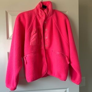 Free People fp Movement Hit The Slope fleece jacket size small